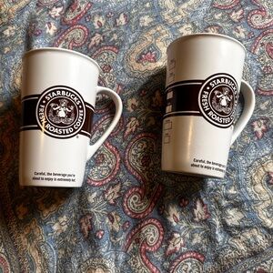 Pair of Starbucks Mugs
